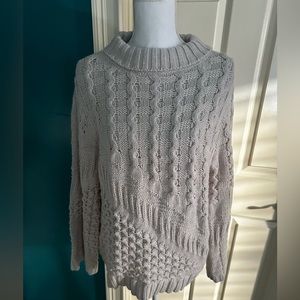 Soft Surroundings gray pullover sweater XL